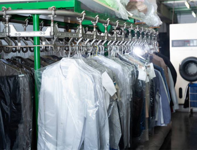 a classs dry washing services